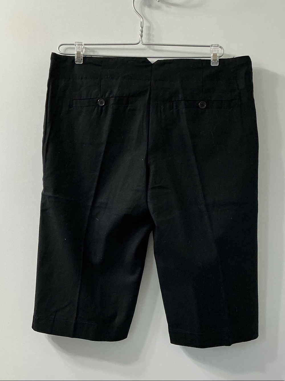 Classic Black Dress Shorts - Picture 3 of 7